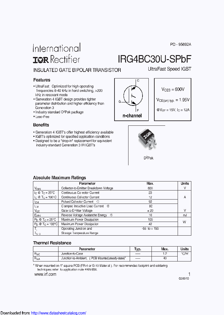 IRG4BC30U-SPBF_8900133.PDF Datasheet