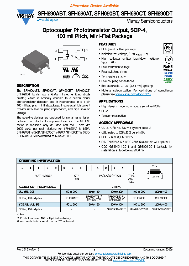 SFH690ABT_8900107.PDF Datasheet
