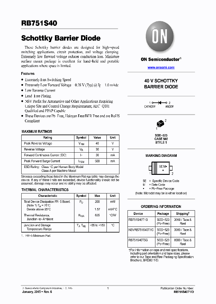 NSVRB751S40T1G_8900753.PDF Datasheet