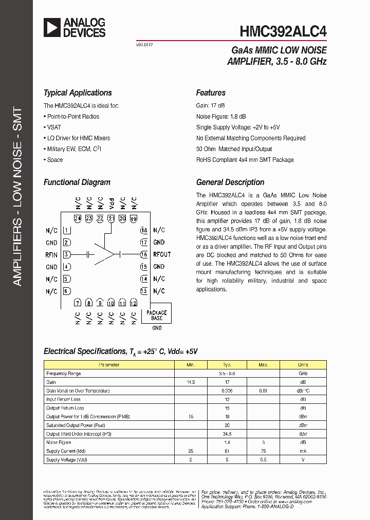 HMC392ALC4_8901056.PDF Datasheet