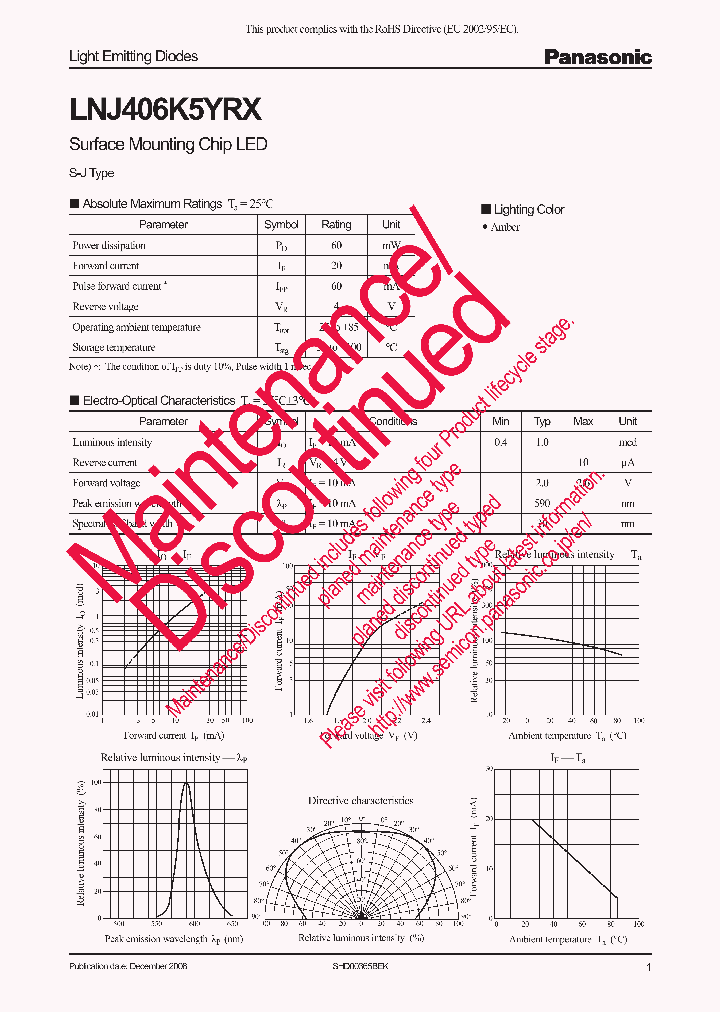 LNJ406K5YRX_8901596.PDF Datasheet