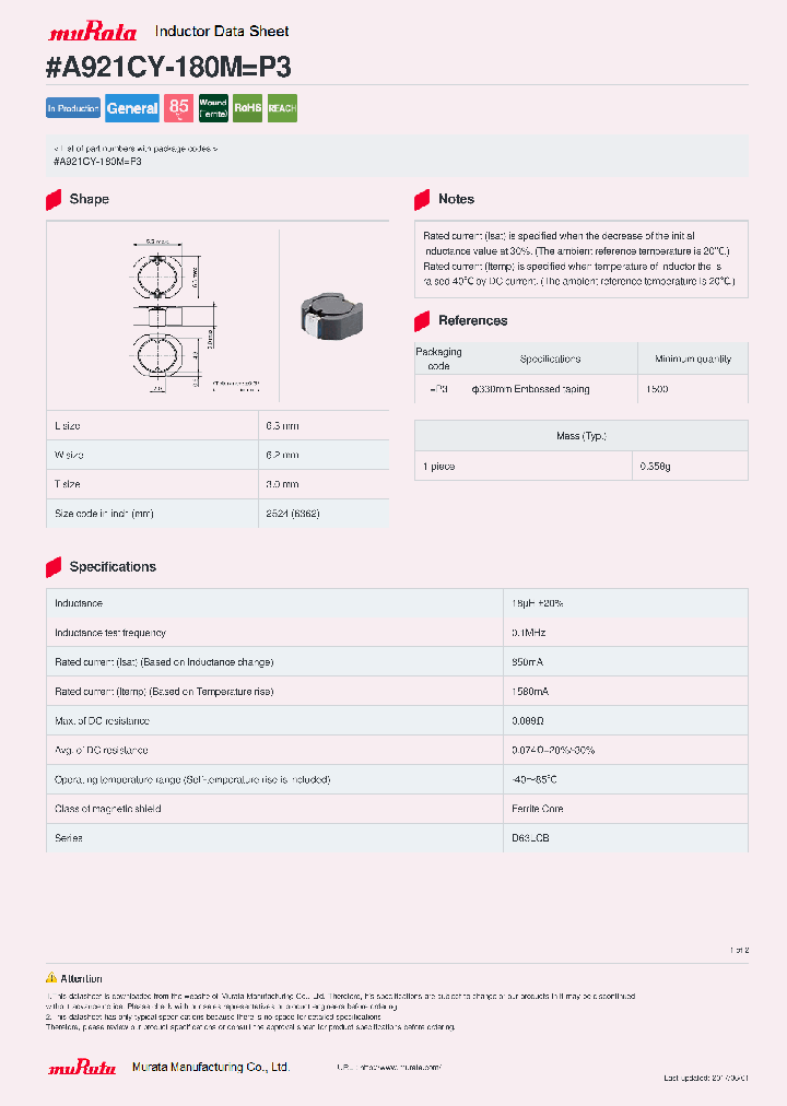 A921CY-180M_8901485.PDF Datasheet