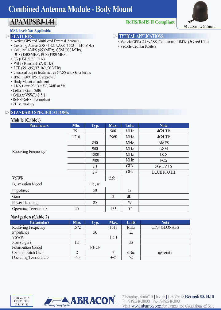 APAMPSBJ-144_8902717.PDF Datasheet