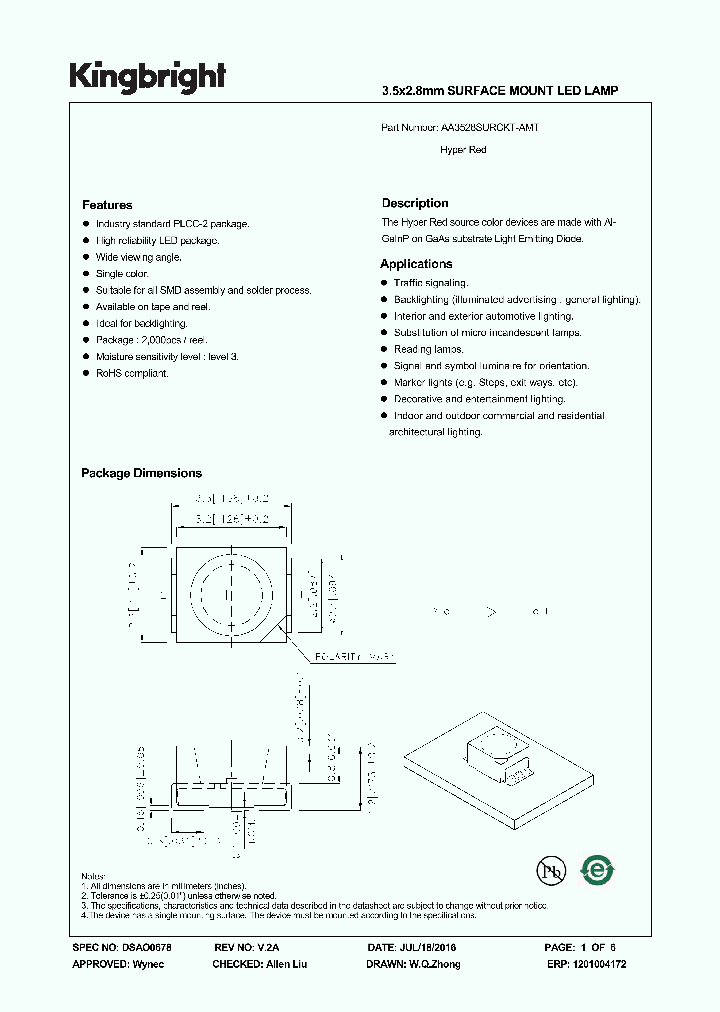 AA3528SURCKT-AMT_8903158.PDF Datasheet