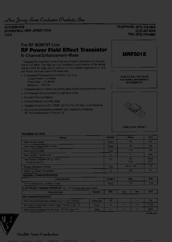 MRF5015_8903756.PDF Datasheet