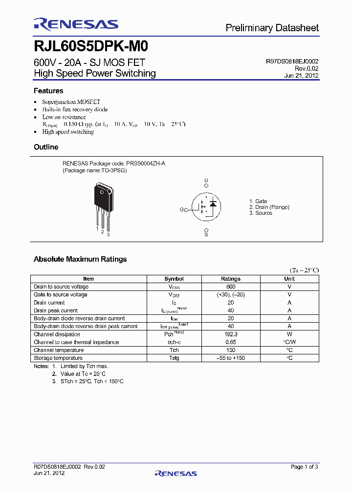 RJL60S5DPK-M0_8903979.PDF Datasheet