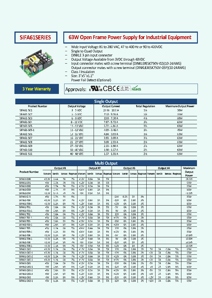 SIFA61-T00-1_8904411.PDF Datasheet