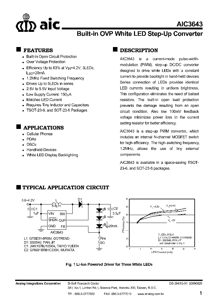 AIC3643GG6_8904493.PDF Datasheet