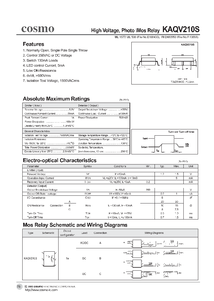 KAQV210S_8905953.PDF Datasheet