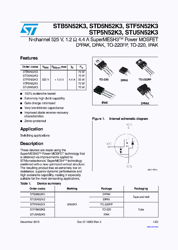 STU5N52K3_8906097.PDF Datasheet