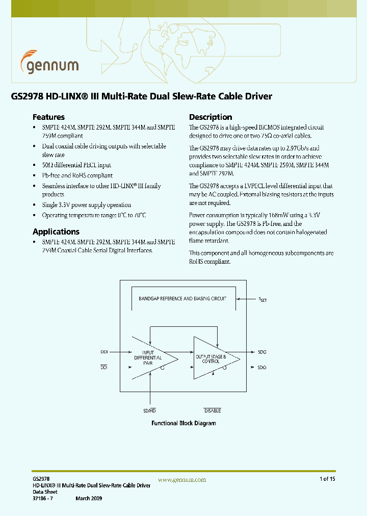 GS2978-CNE3_8906388.PDF Datasheet