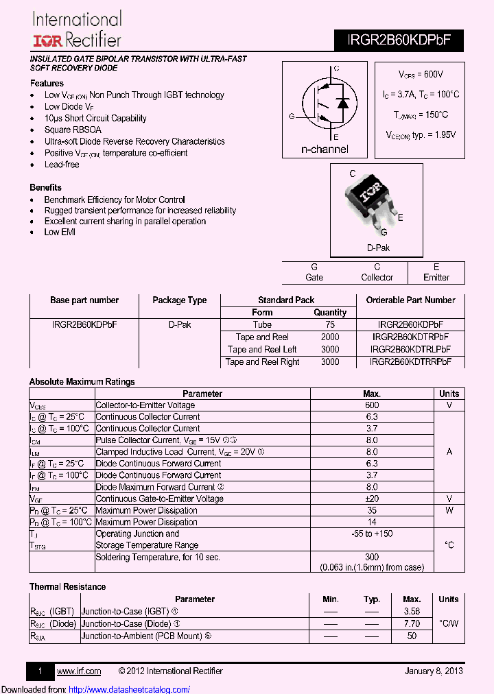 IRGR2B60KD_8906453.PDF Datasheet