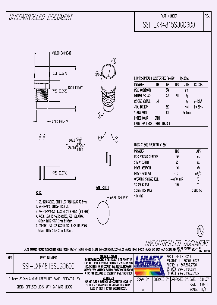 SSI-LXR4815SUGD600_8906728.PDF Datasheet