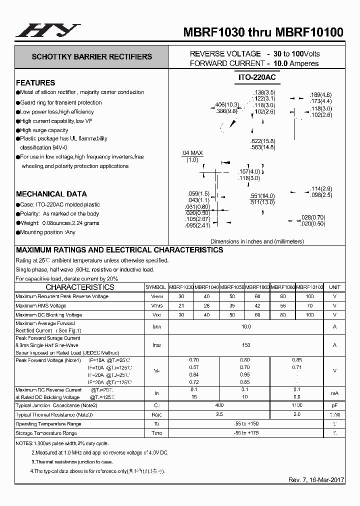 MBRF10100_8906955.PDF Datasheet