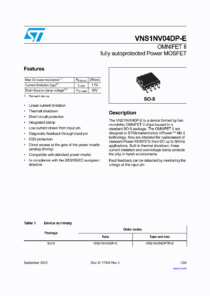 VNS1NV04DP-E_8907018.PDF Datasheet