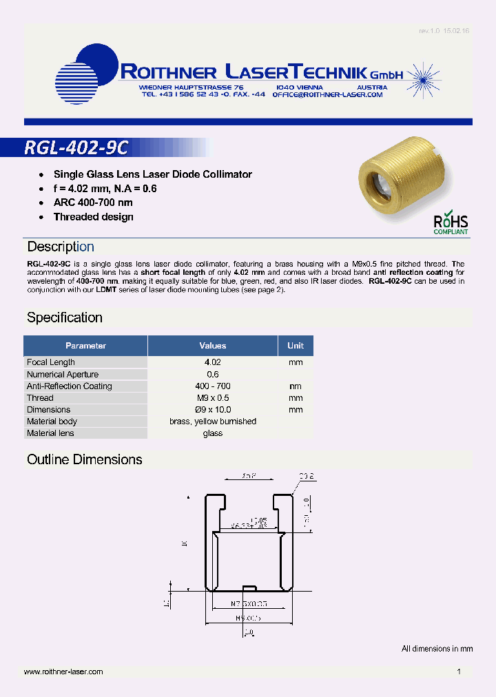 RGL-402-9C_8907375.PDF Datasheet