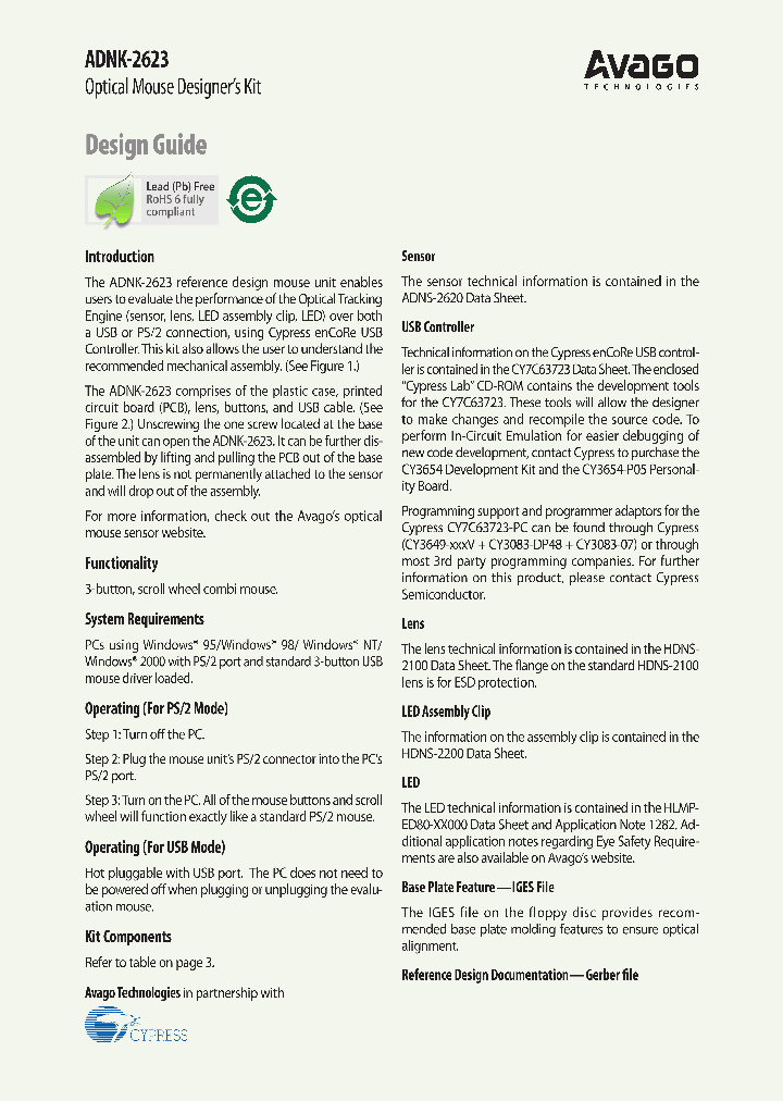 ADNS-2620_8908882.PDF Datasheet