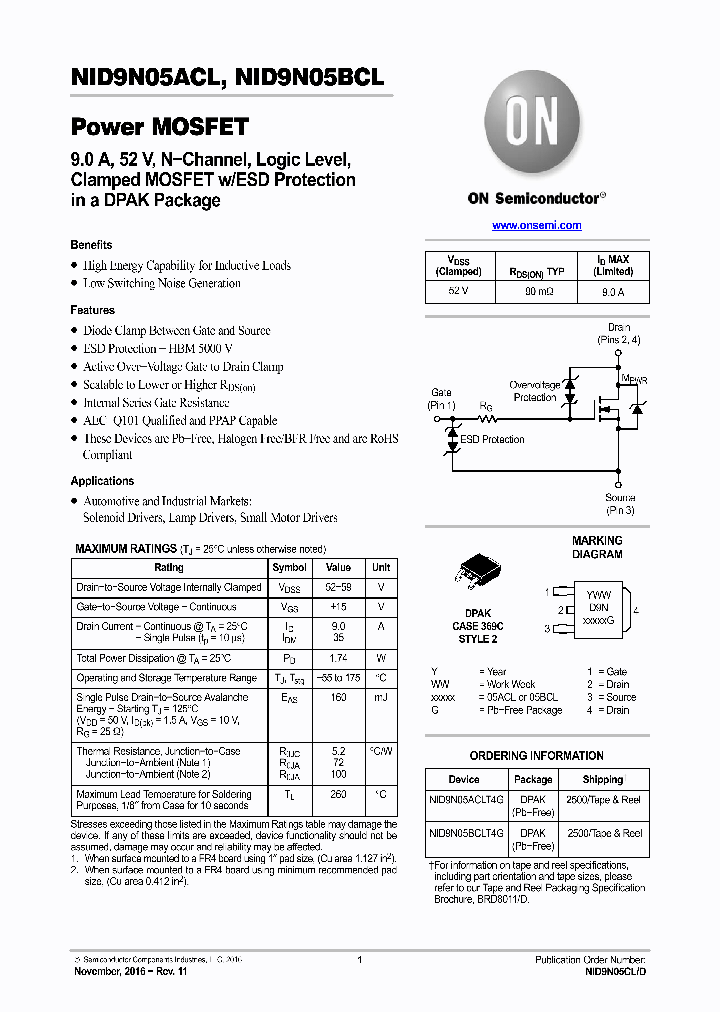 NID9N05ACL_8908980.PDF Datasheet