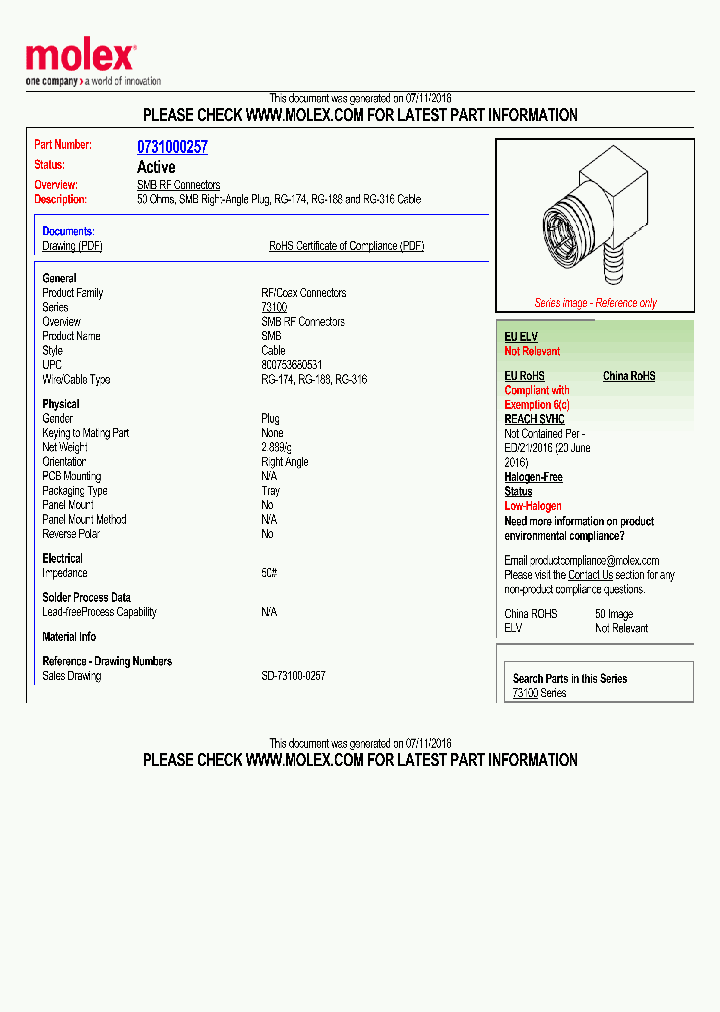 0731000257_8909761.PDF Datasheet