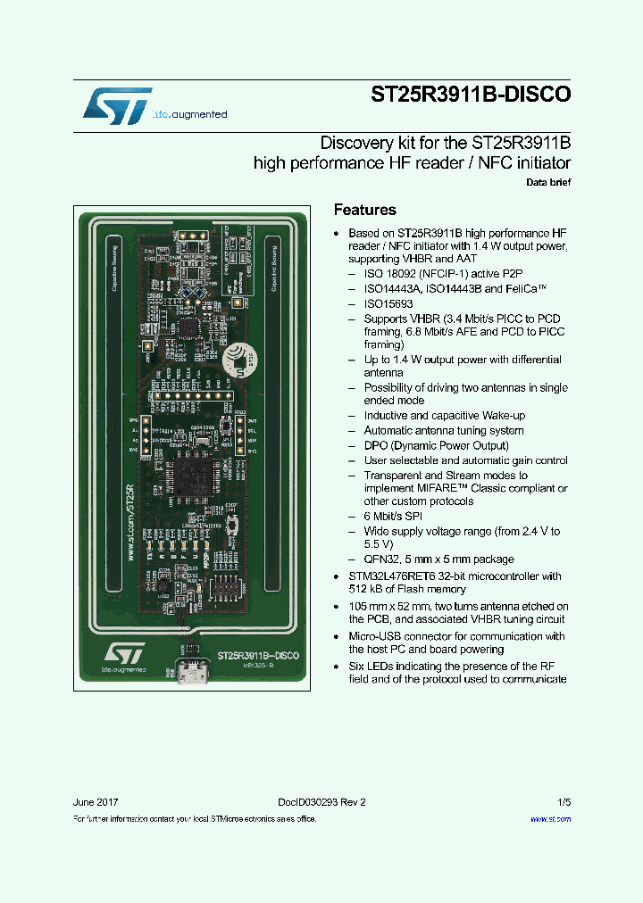 ST25R3911B-DISCO_8909850.PDF Datasheet