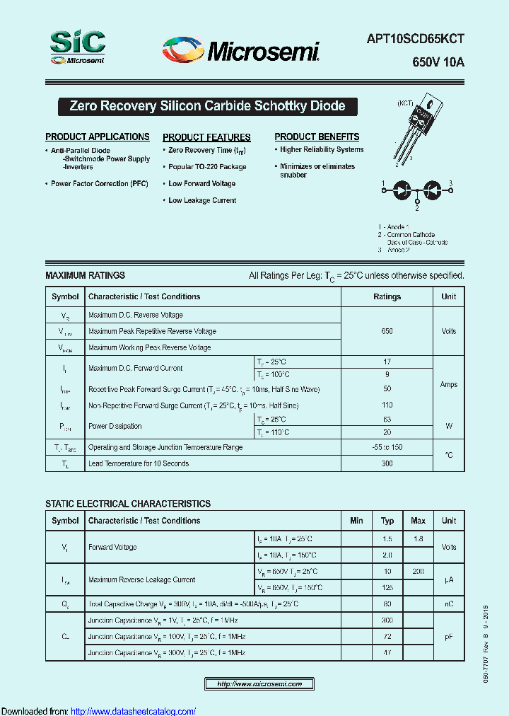 APT10SCD65KCT_8909987.PDF Datasheet