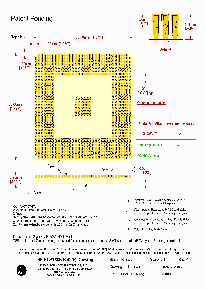 SF-BGA788B-B-42_8909634.PDF Datasheet