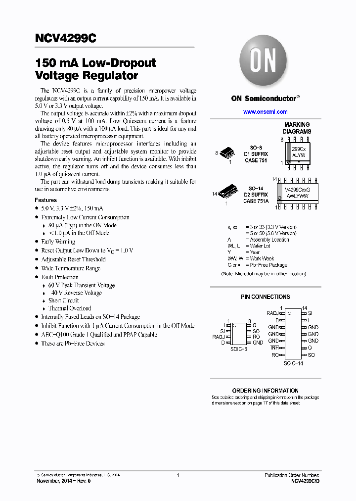 NCV4299CD133R2G_8909670.PDF Datasheet