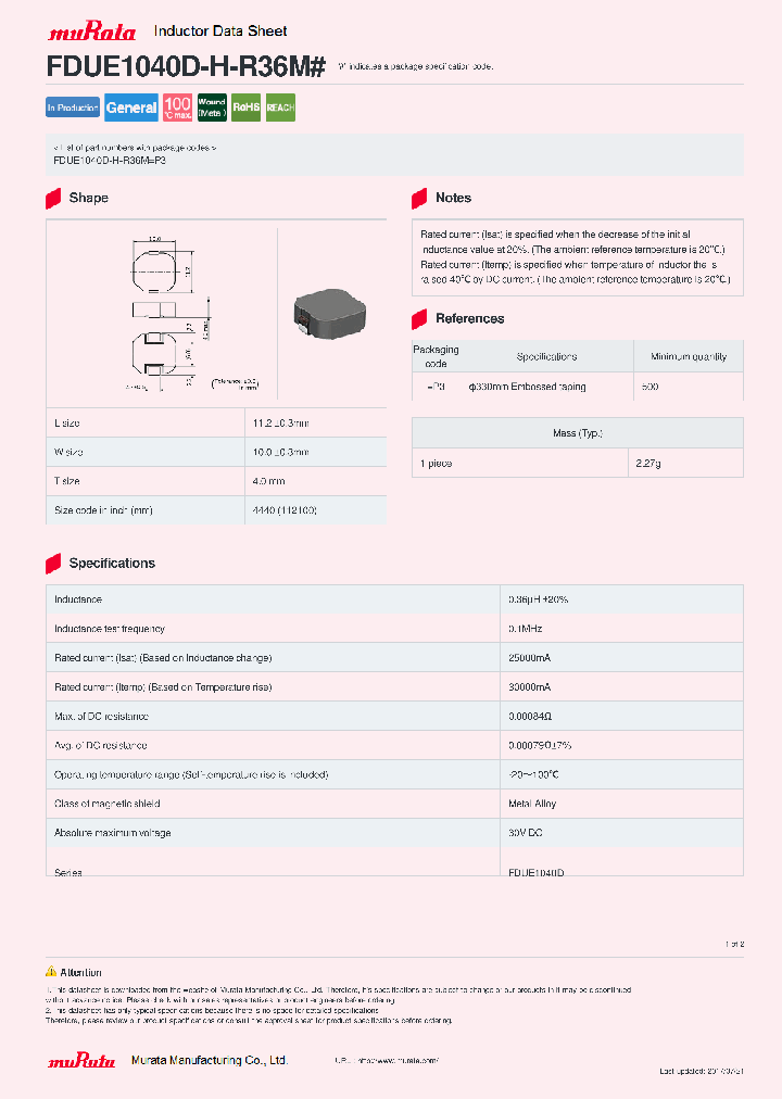 FDUE1040D-H-R36M_8910253.PDF Datasheet