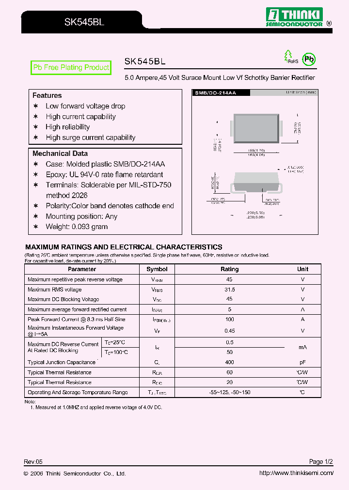 SK545BL_8910475.PDF Datasheet