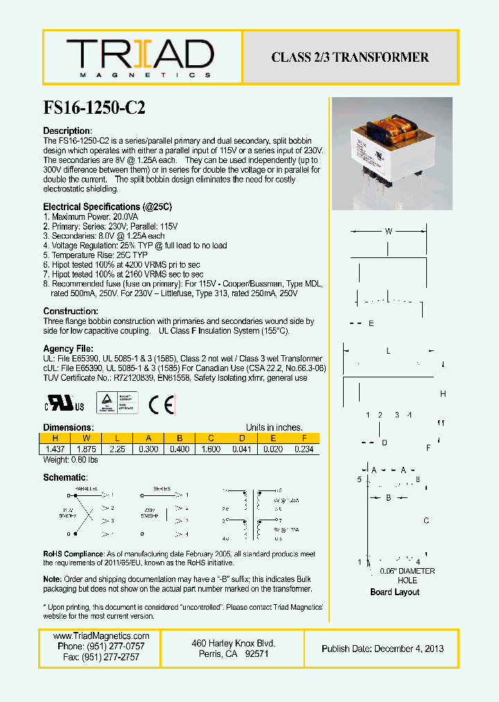 FS16-1250-C2_8910630.PDF Datasheet