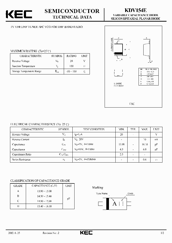 KDV154E_8910816.PDF Datasheet
