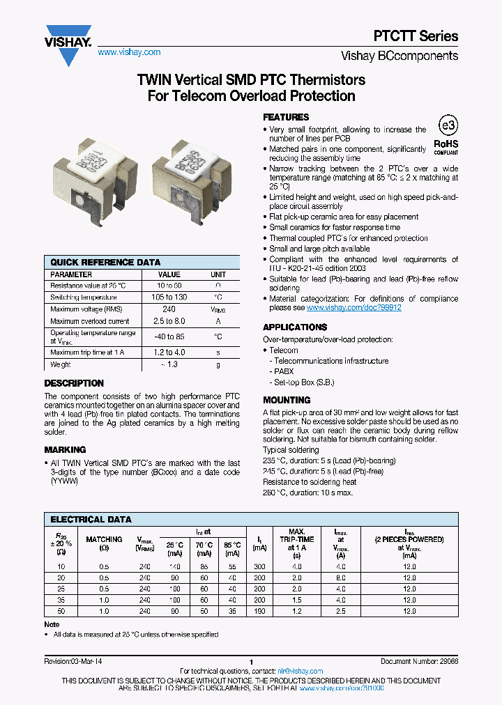 PTCTT95R500GTELAR_8911011.PDF Datasheet