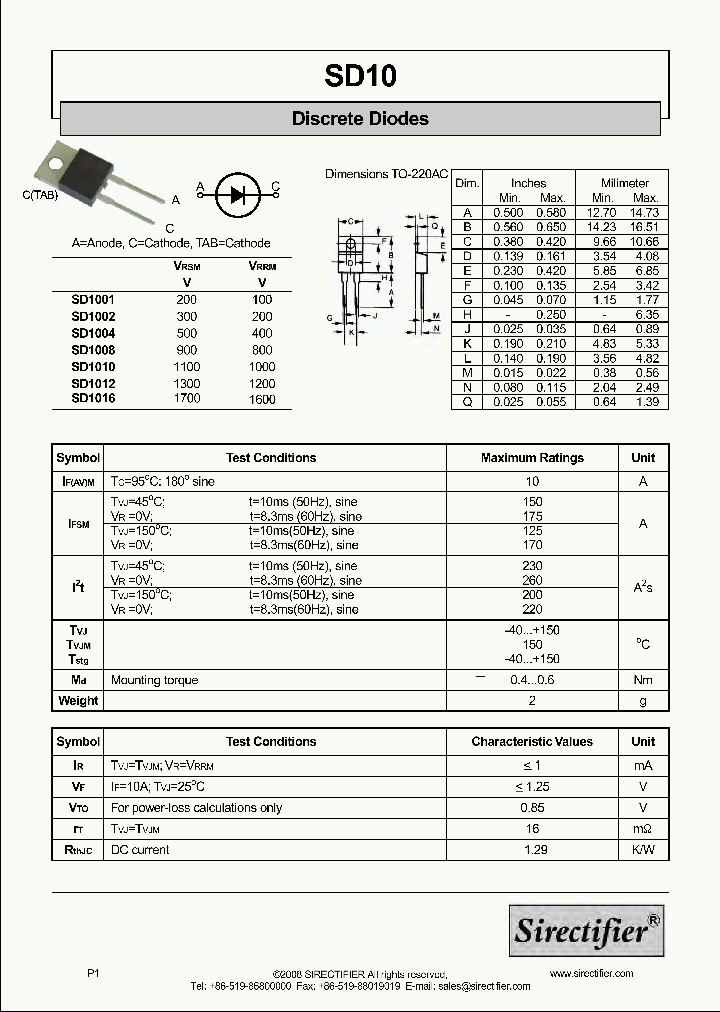 SD1008_8911635.PDF Datasheet