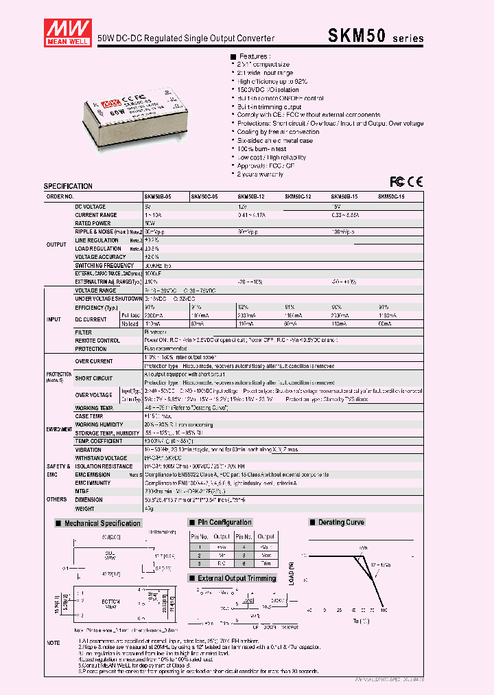 SKM50B-05_8912185.PDF Datasheet