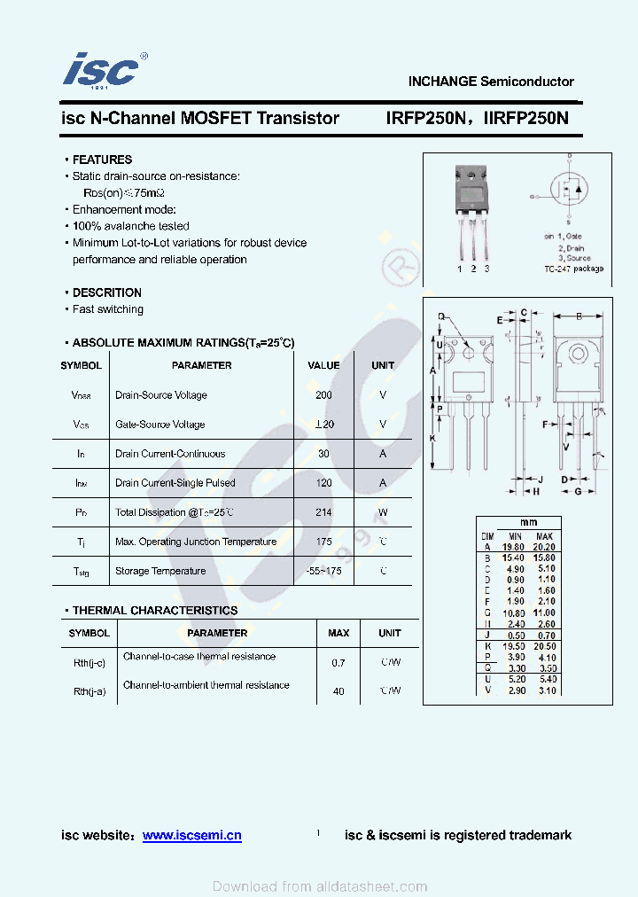 IIRFP250N_8912869.PDF Datasheet