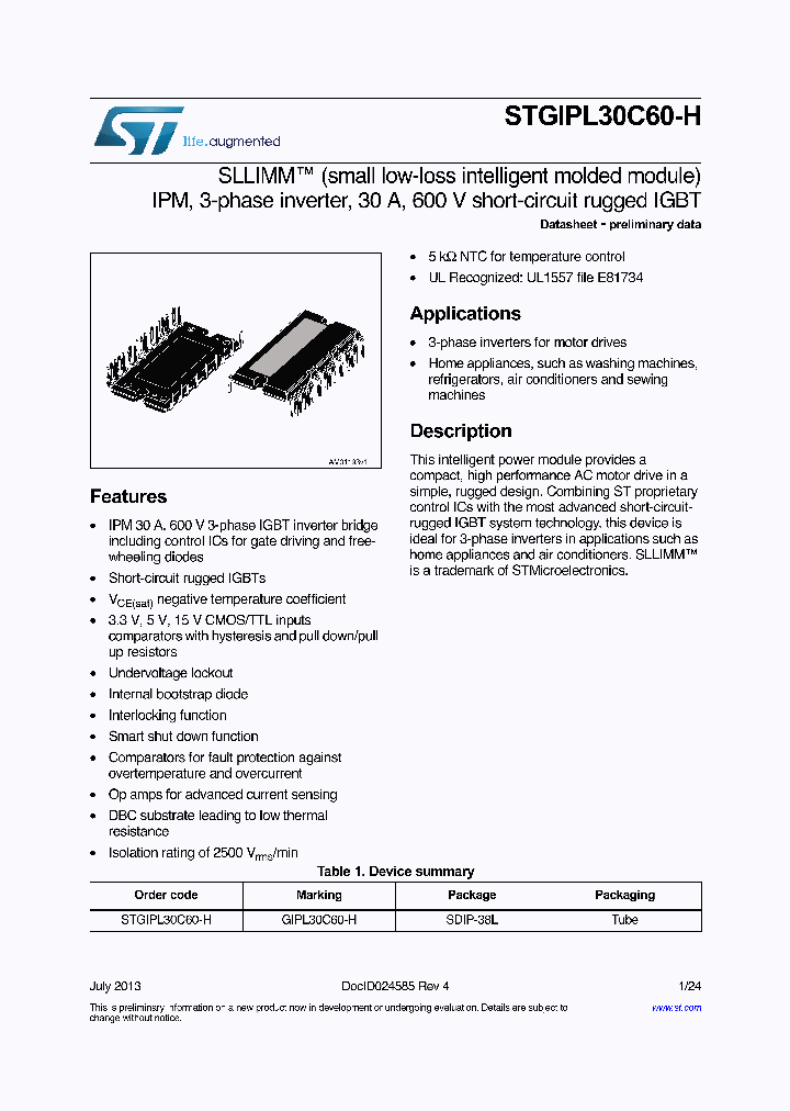 STGIPL30C60-H_8913046.PDF Datasheet