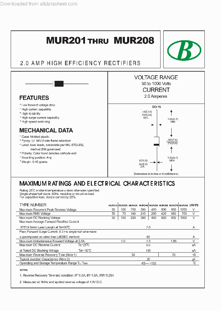 MUR260-2C2A-2CDO-15_8912989.PDF Datasheet