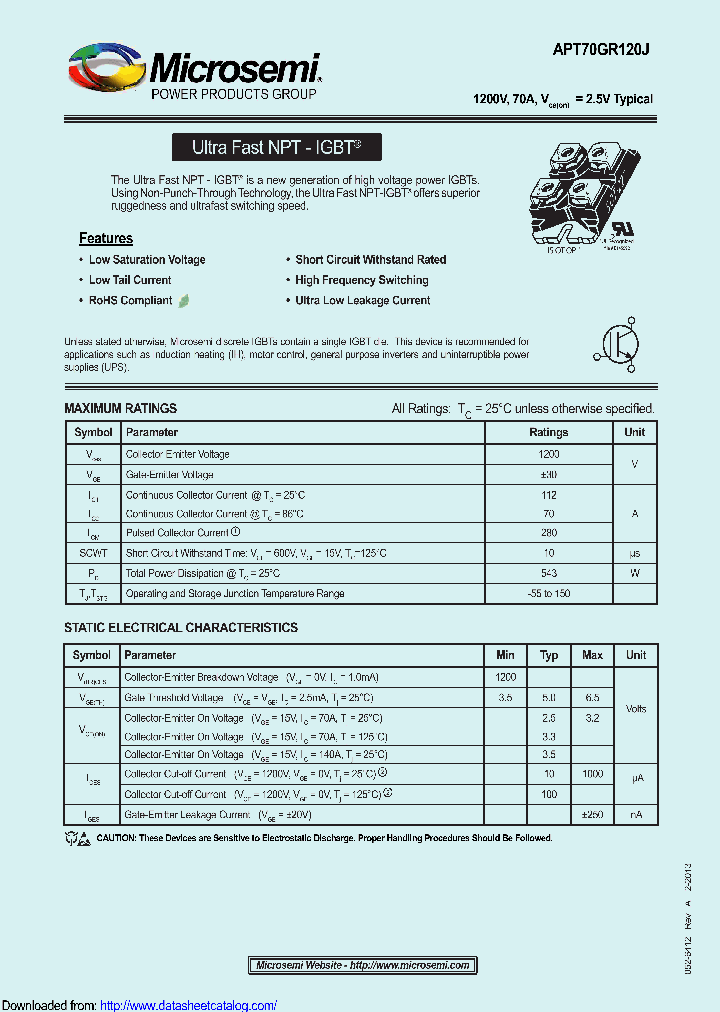 APT70GR120J_8913298.PDF Datasheet