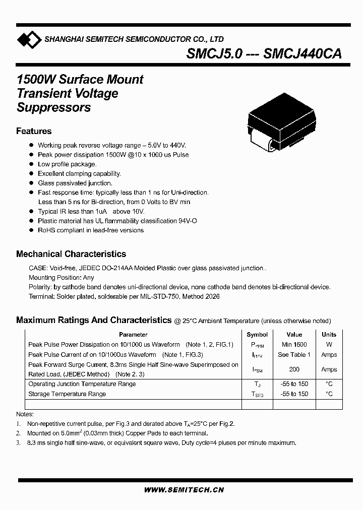 SMCJ300_8913328.PDF Datasheet