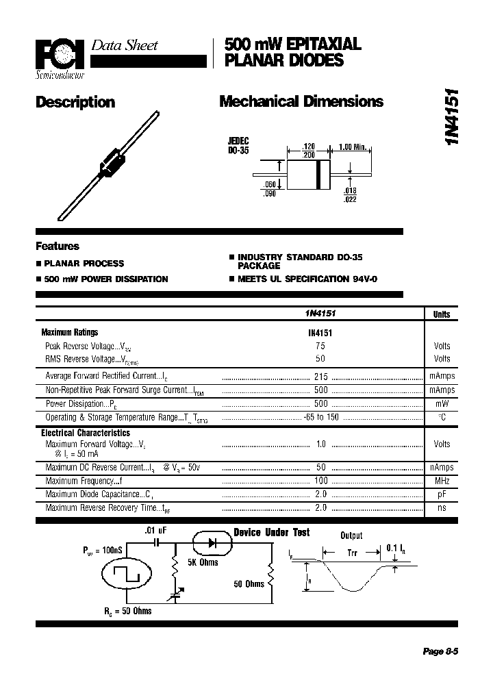 1N4151_8913401.PDF Datasheet