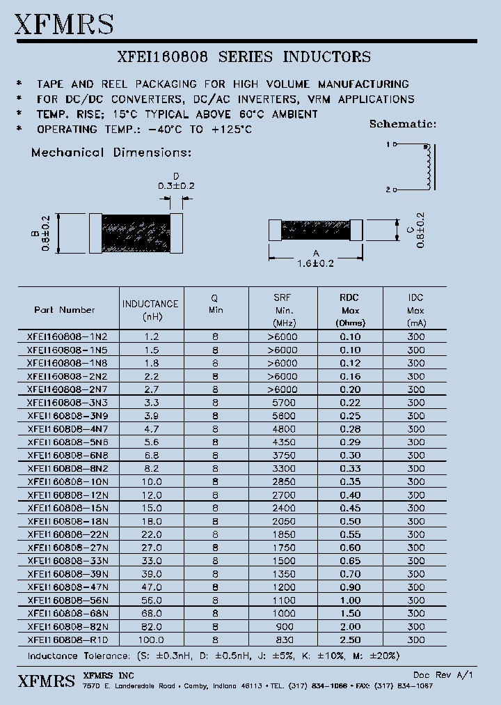 XFEI100505-12N_8913498.PDF Datasheet