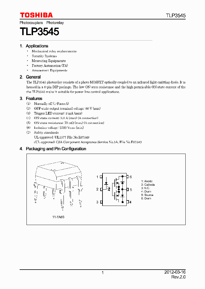 TLP3545_8913606.PDF Datasheet