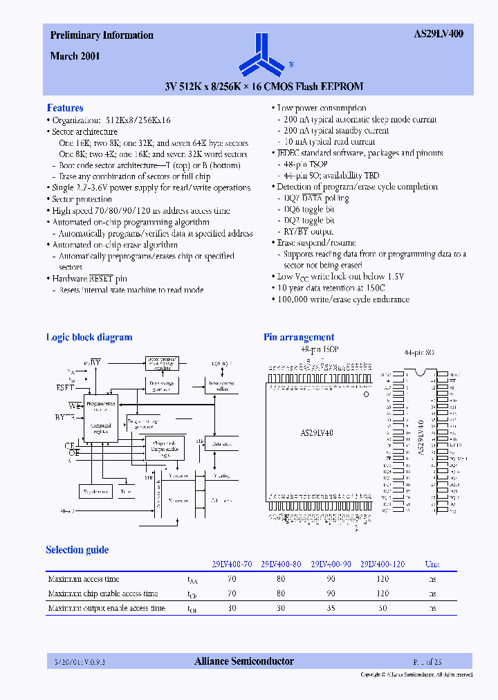 AS29LV400_8914917.PDF Datasheet