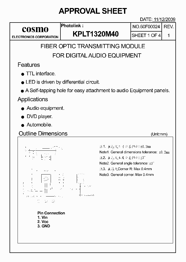 KPLT1320M40_8915620.PDF Datasheet