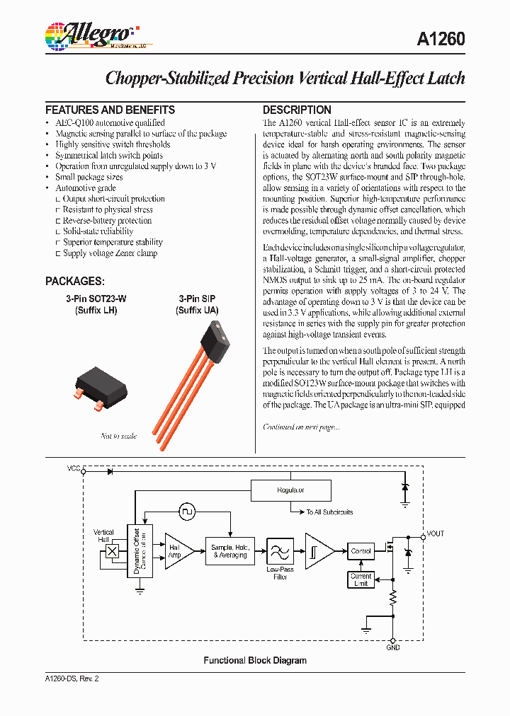 A1260EUA-T1_8915734.PDF Datasheet