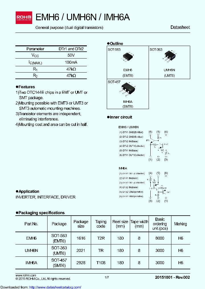 UMH6NTR_8915844.PDF Datasheet