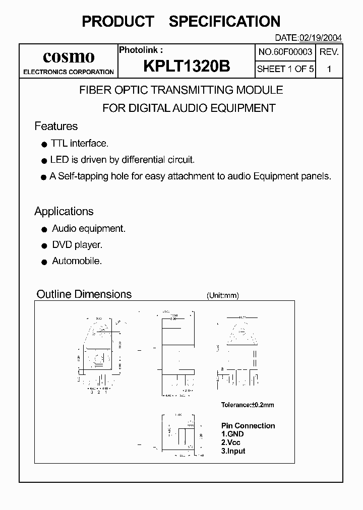 KPLT1320B_8915609.PDF Datasheet