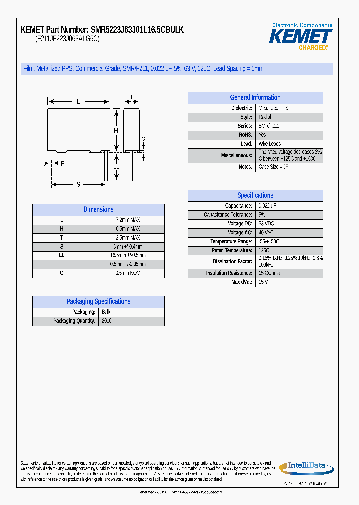 SMR5223J63J01L165CBULK_8915881.PDF Datasheet