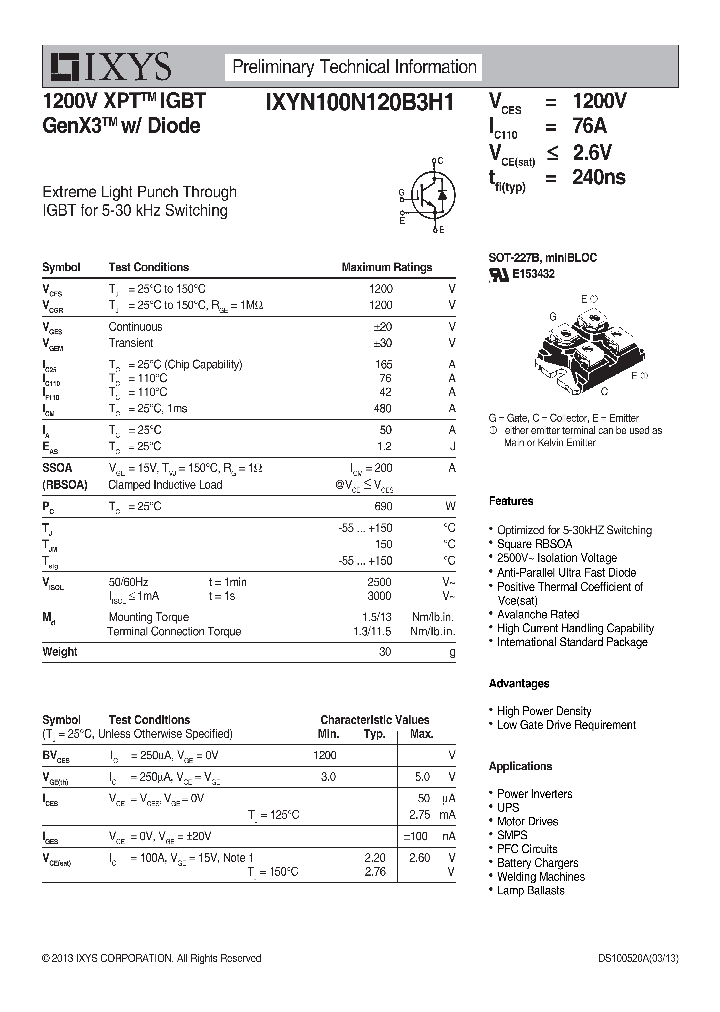 IXYN100N120B3H1_8916524.PDF Datasheet