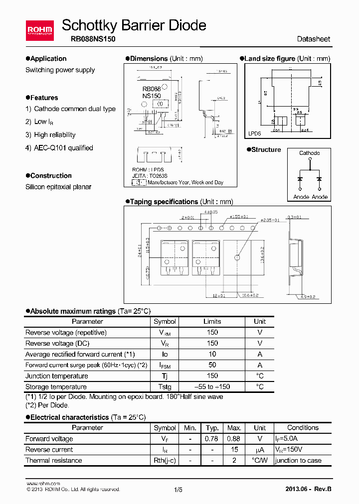 RB088NS150_8916947.PDF Datasheet